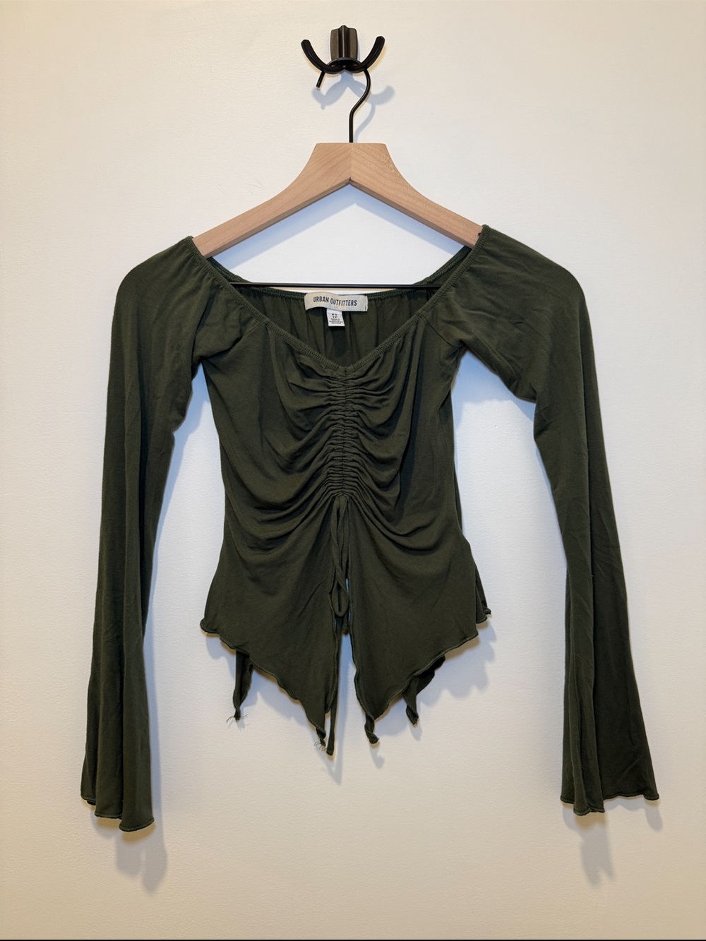 Urban Outfitters UO Cadence Cinched Flyaway Top